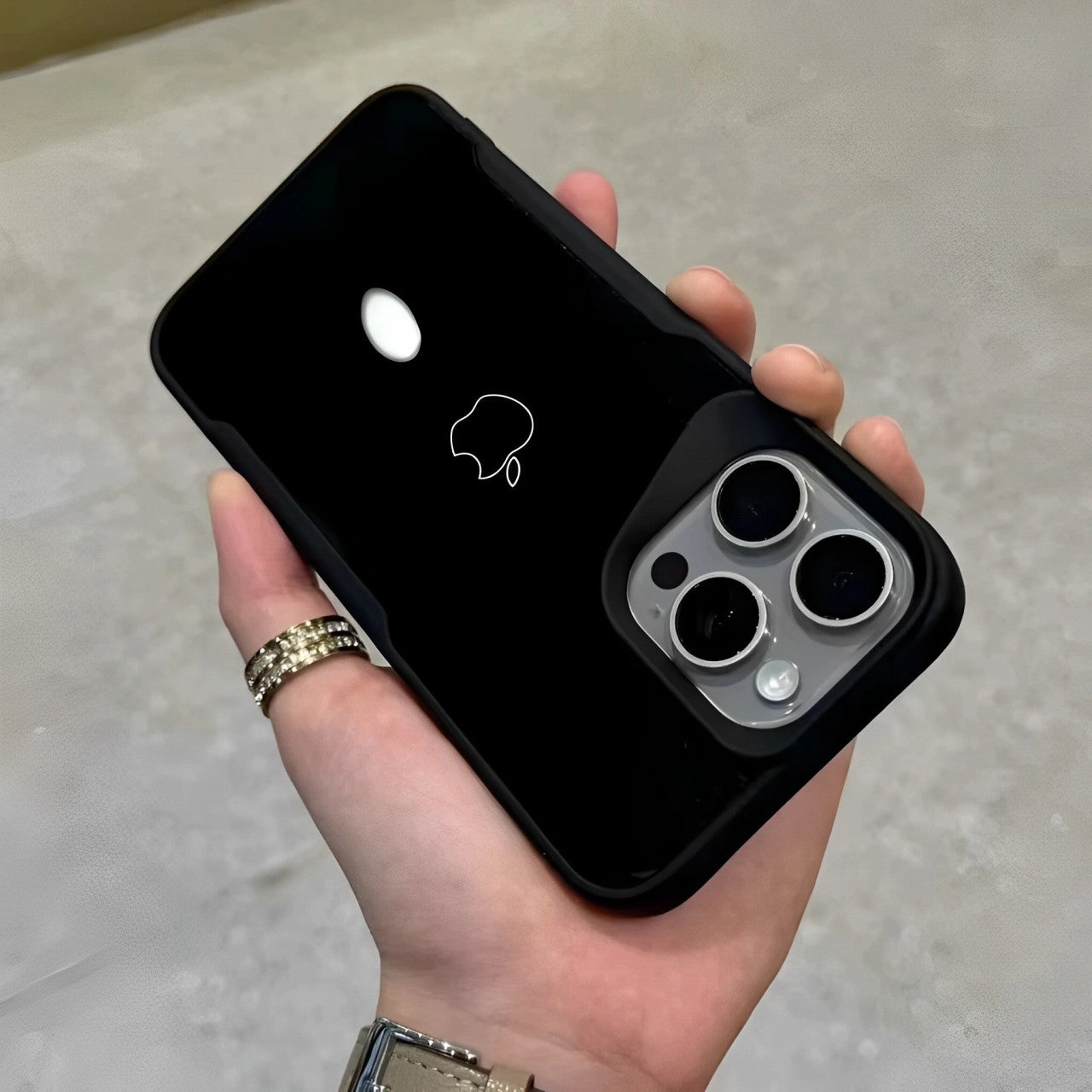 Impact Protection Anti Fingerprint Coating Tech Case