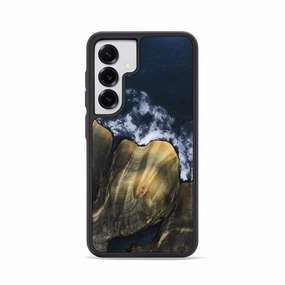 Anti Finger Smudge Galaxy S25 Wood Phone Case - Aliyah (Coastal, 781837)