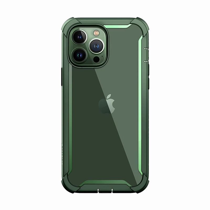 Iphone 13 Pro Ares Case - Green Anti Fingerprint Screen Anti Static