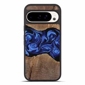 Anti Oil Film Pixel 10 Pro Xl Wood Phone Case - Fred (Blue, 769448)