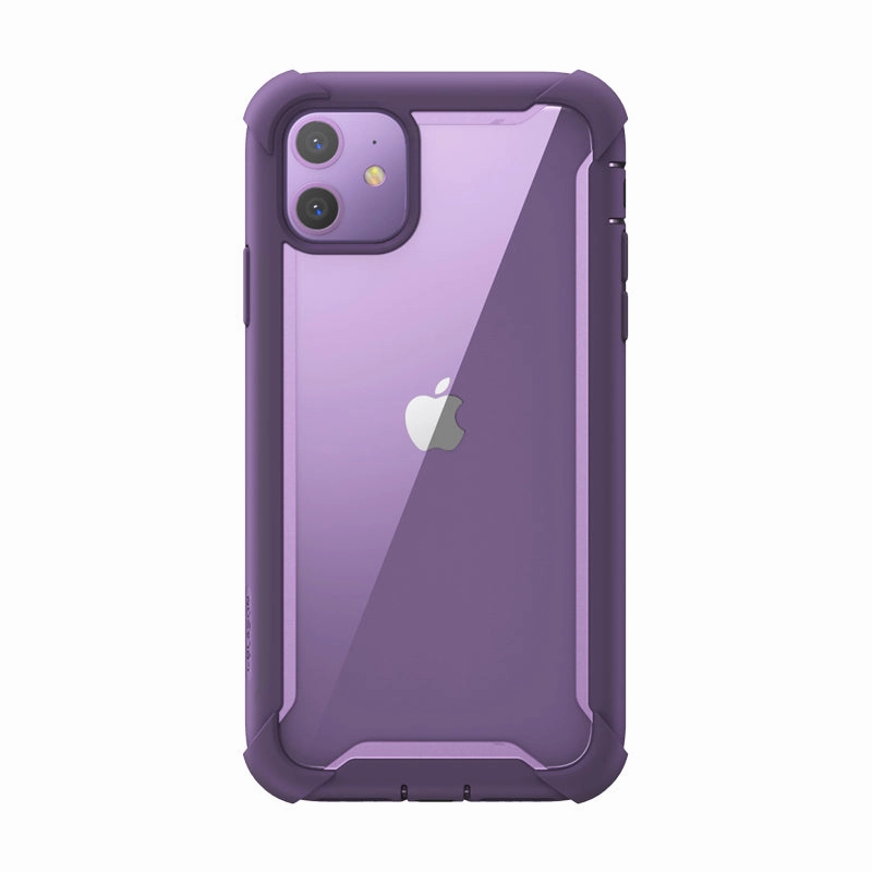 Iphone 11 Ares Case-Purple Edge Guard Anti Finger Streak