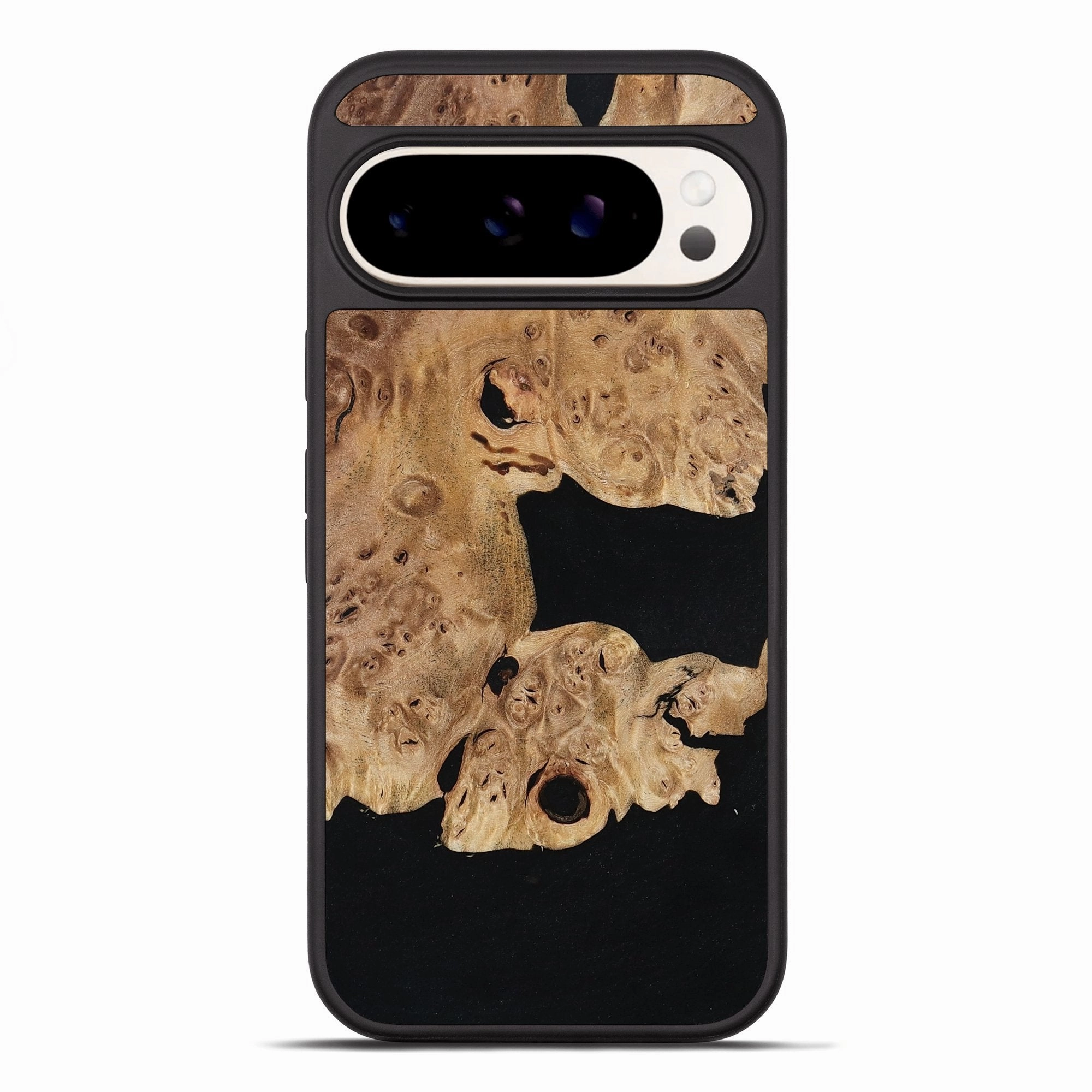 Impact Protection Pixel 10 Pro Xl Wood Phone Case - Parker (Wood Burl, 780908)