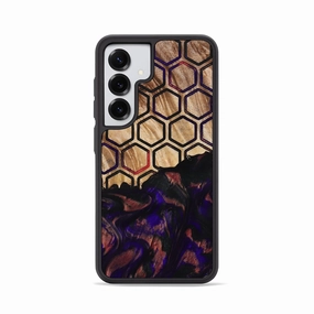 Galaxy S25 Wood Phone Case - Glenda (Pattern, 778341) HD Clarity Edge Protection