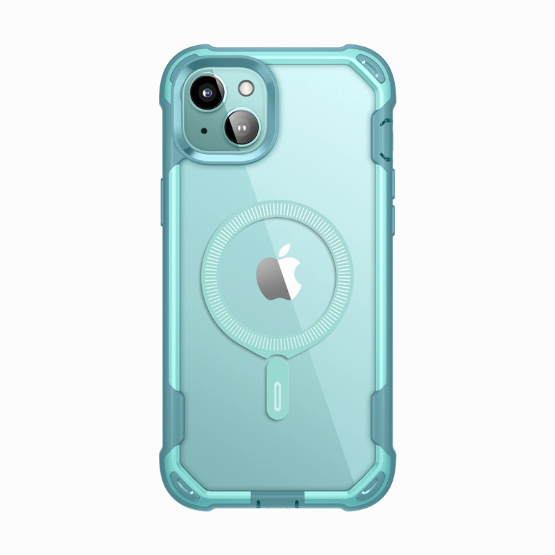 Slim Screen Protector Iphone 15 Ares Mag Case - Seafoam