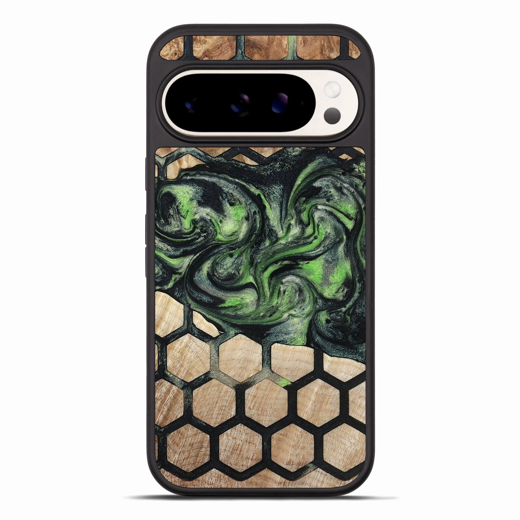 Crystal Clear Anti Finger Mark Film Pixel 10 Pro Xl Wood Phone Case - Claudie (Pattern, 780206)