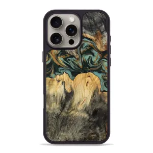 Iphone 16 Pro Max Wood Phone Case - Tommy (Green, 781758) Anti Yellowing Film Smooth Surface