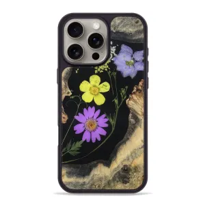 Anti Reflection Iphone 16 Pro Max Wood Phone Case - Blaine (Bloom, 781615)