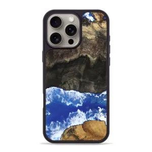 Protective Cover Anti Oil Film Iphone 16 Pro Max Wood Phone Case - Pearl (Coastal, 780932)