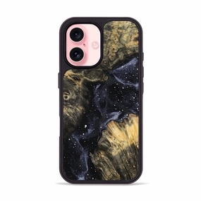Reinforced Corners Soft Edge Iphone 16 Wood Phone Case - Hilma (Cosmos, 781906)
