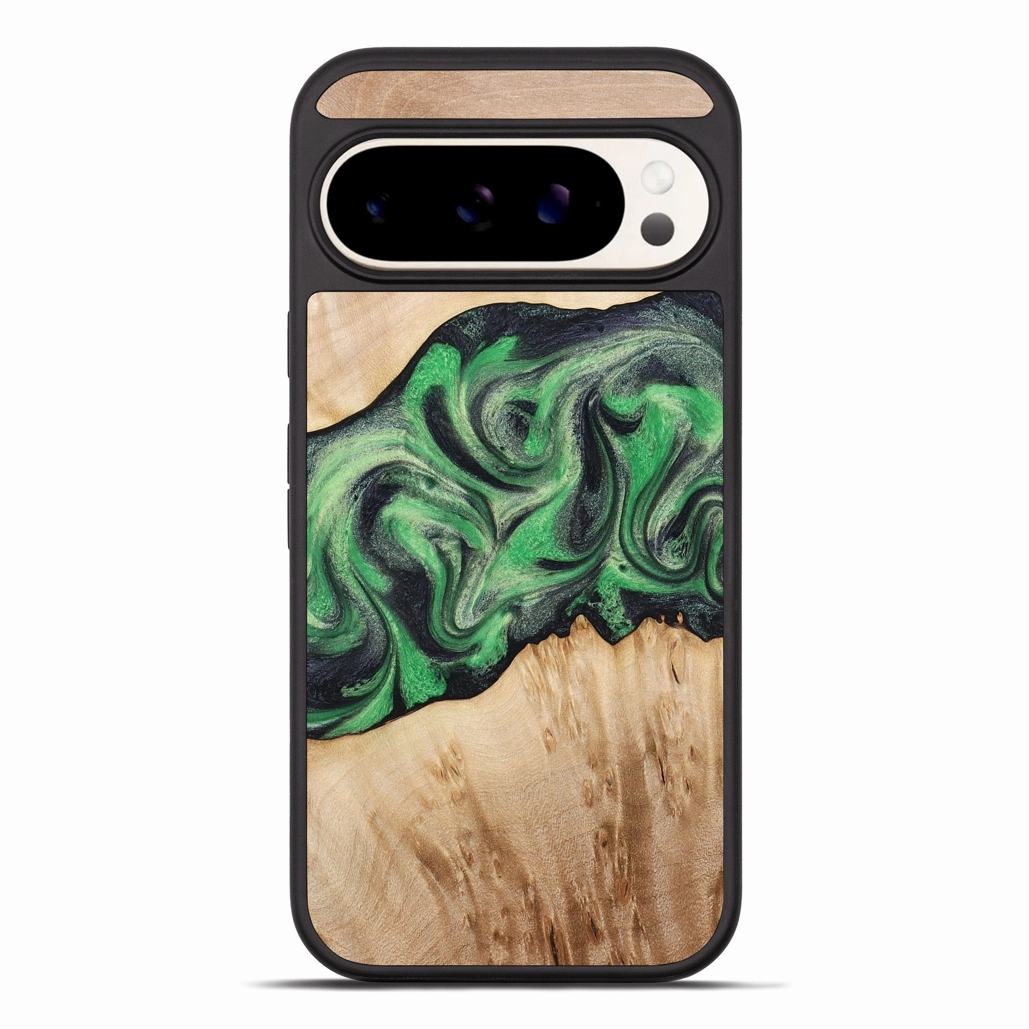 Ultra Slim Protector Case Friendly Pixel 10 Pro Xl Wood Phone Case - Boyd (Green, 775536)