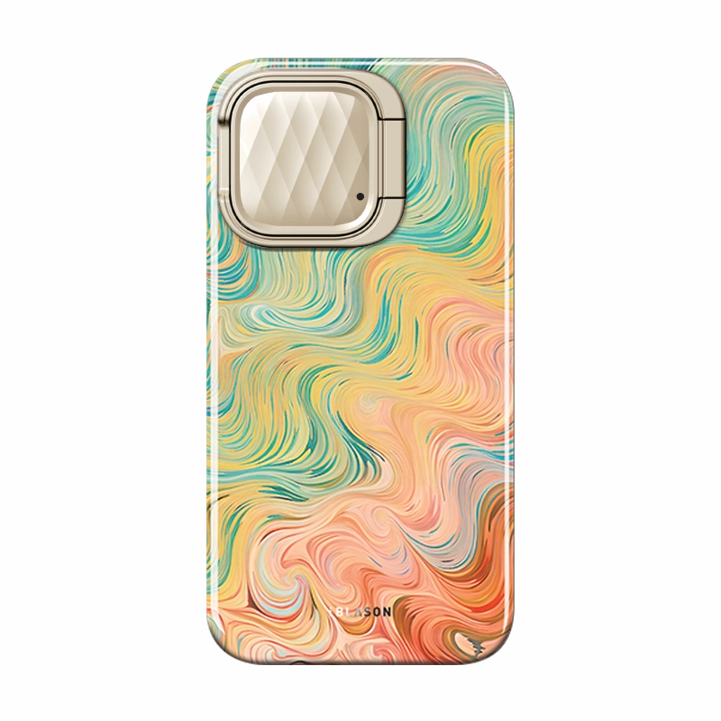 Dustproof Cover Iphone 15 Pro Cosmo Mag Case - Watercolor