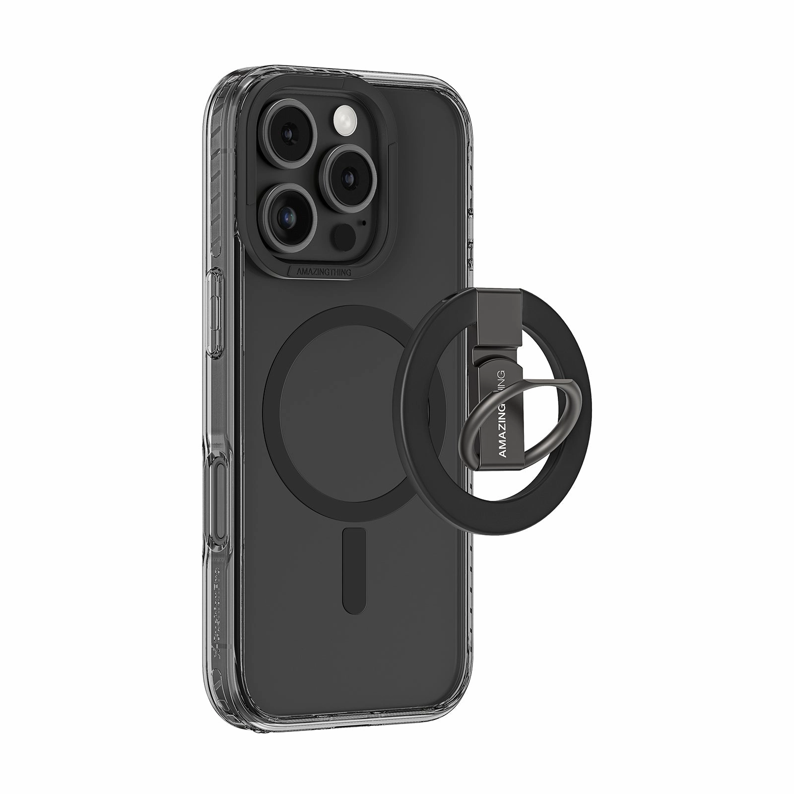 Anti Spy Oleophobic Coating Titan Pro Grip Ring Set