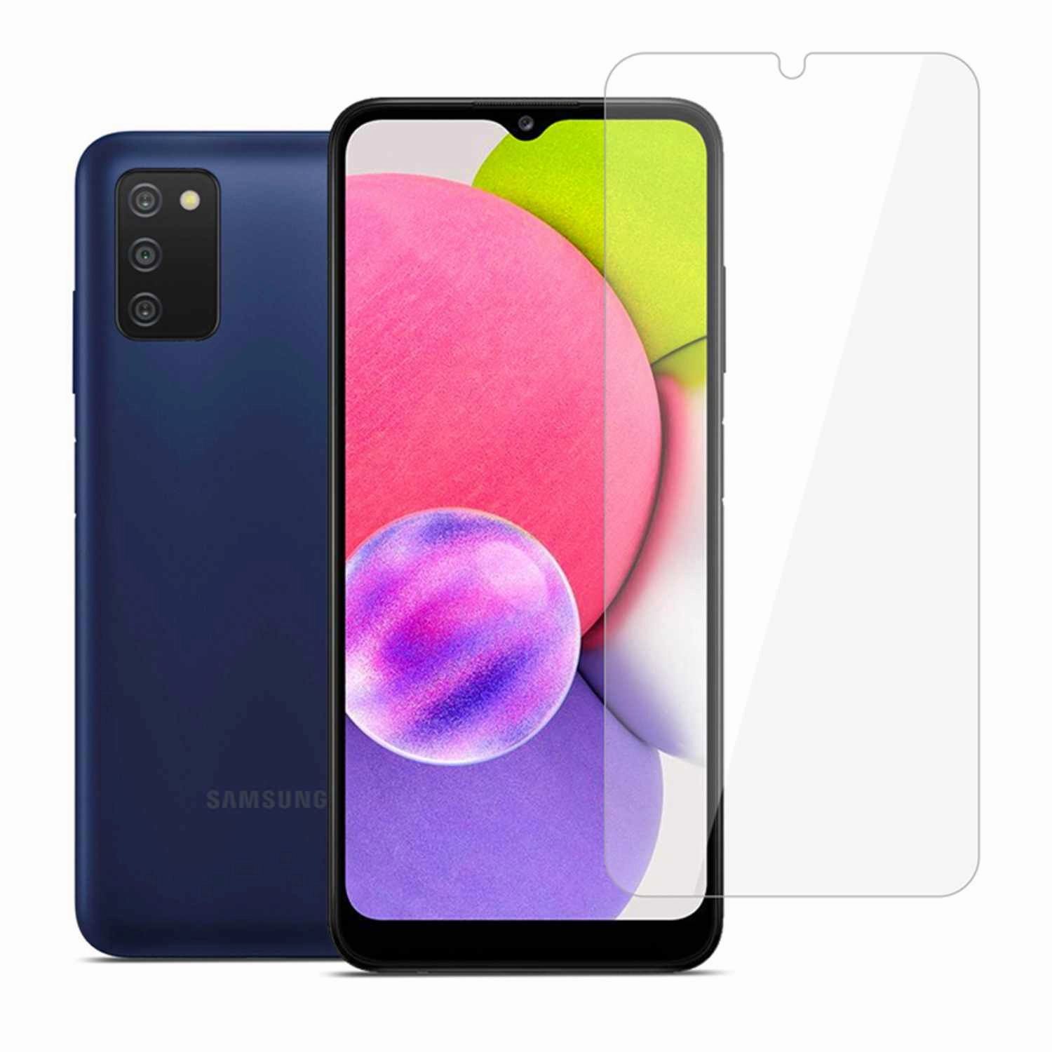 22Spga03S Tempered Glass Screen Protector Galaxy A03S Edge to Edge Protection