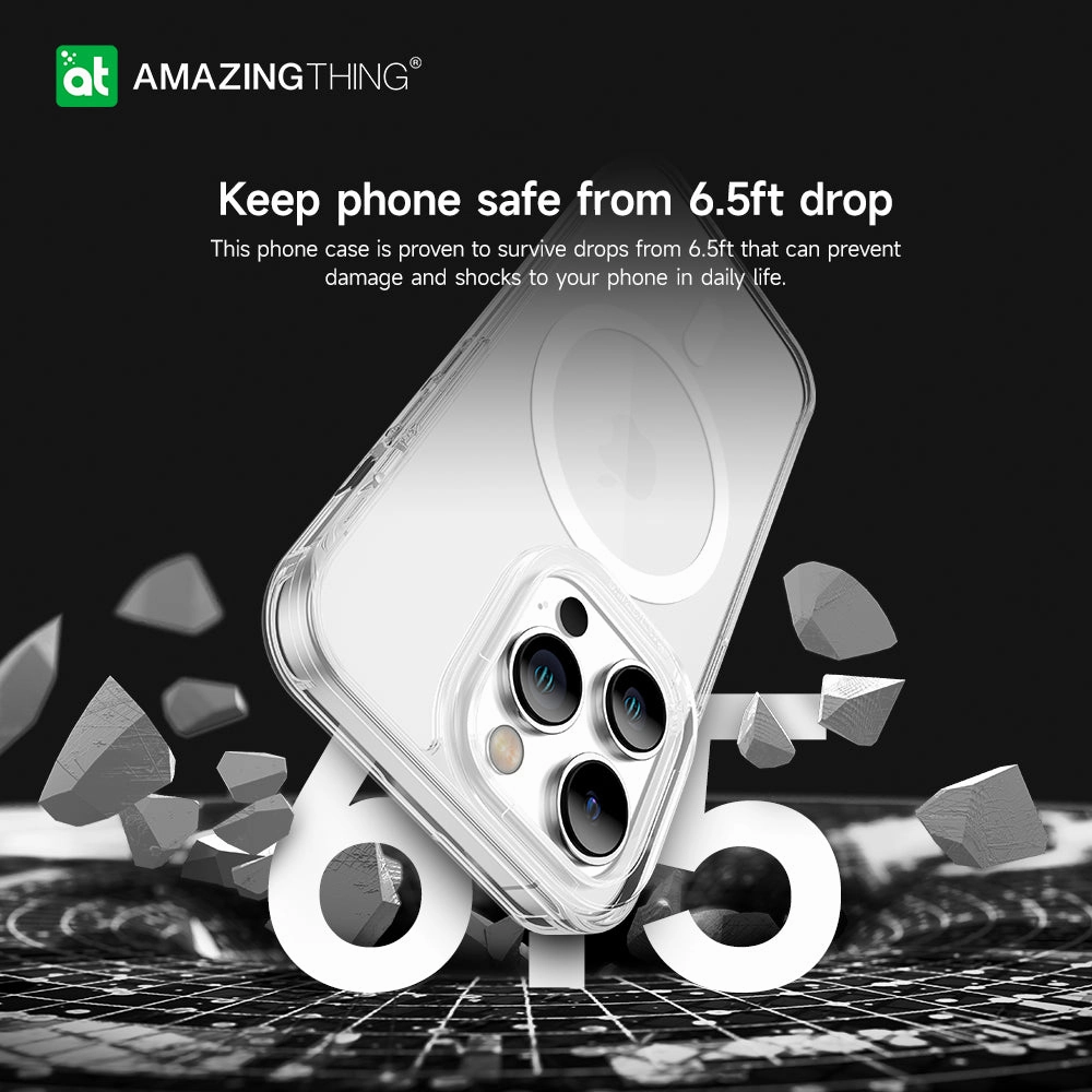 Minimal Mag 6.5 Ft Drop Proof Case | Iphone 14 Series Case Friendly