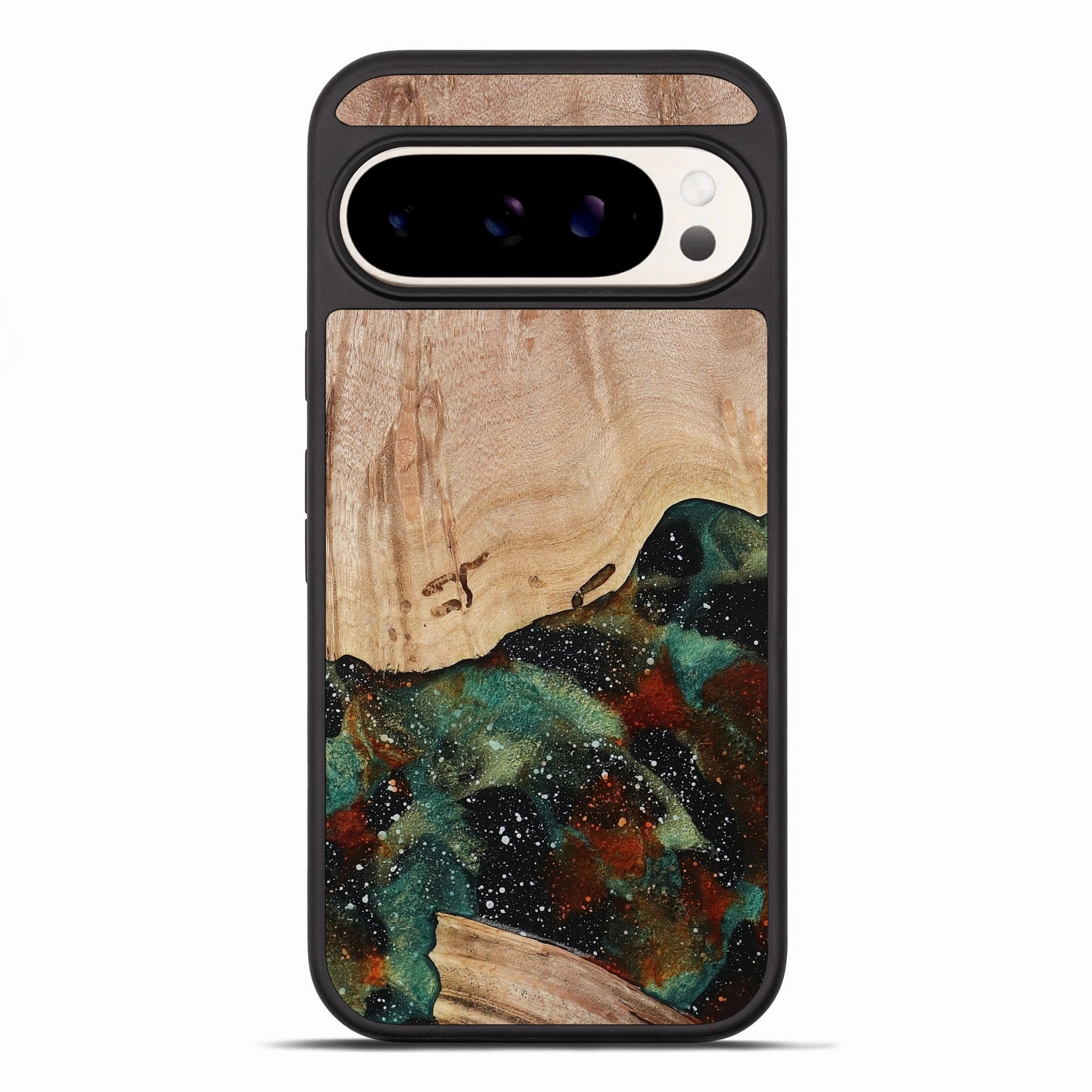 Pixel 10 Pro Xl Wood Phone Case - Mikalah (Cosmos, 779607) Edge to Edge Protection