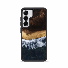 Galaxy S25 Wood Phone Case - Emeline (Coastal, 780780) Anti Yellowing Screen