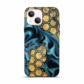 Iphone 13 Wood Live Edge Phone Case - Zaylee (Pattern, 781483) Bubble Resistant Film Ultra Thin