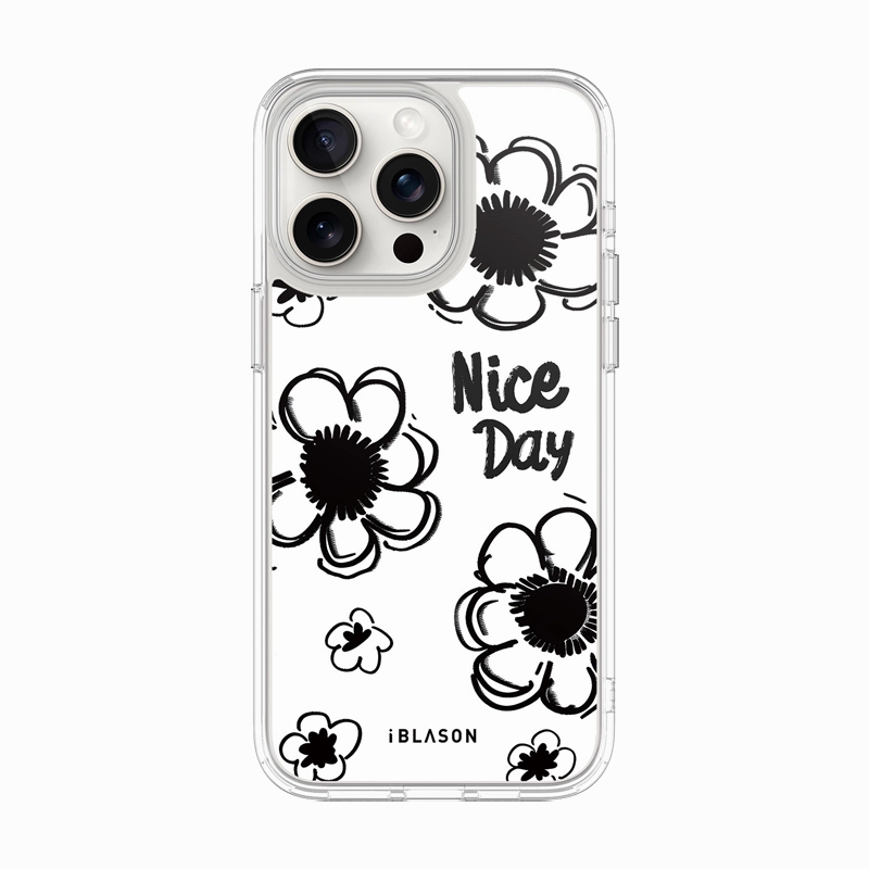 Ultra Slim Protector Iphone 16 Pro Halo Magsafe Cute Phone Case - Nice Day