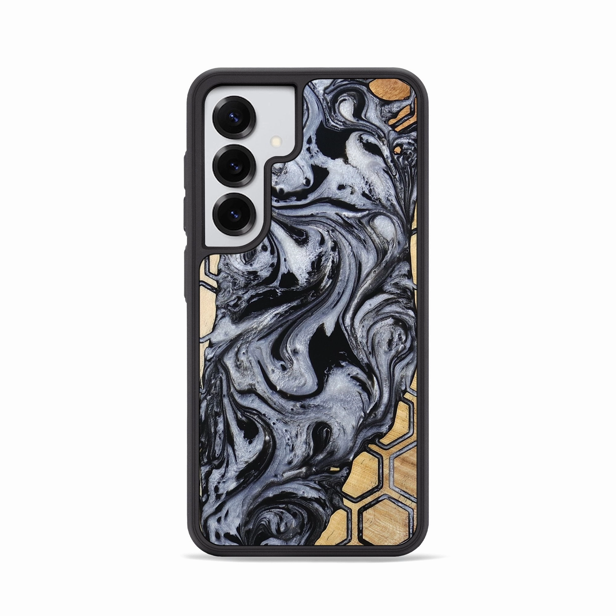 Galaxy S25 Wood Phone Case - Ezrah (Pattern, 773187) Smooth Touch Film Dustproof Cover