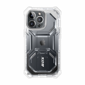 Shock Absorption Iphone 14 Pro Max Armorbox Case - Frost