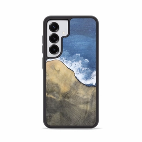 Water Resistant High Transparency Galaxy S25 Wood Phone Case - Raymon (Coastal, 781846)