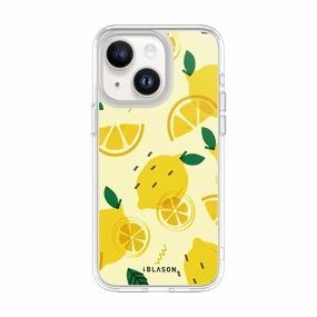 Edge to Edge Protection Iphone 15 Halo Magsafe Cute Phone Case - Lemonade