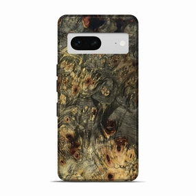 Pixel 7 Wood Live Edge Phone Case - Noor (Wood Burl, 781987) Anti Fingerprint Film