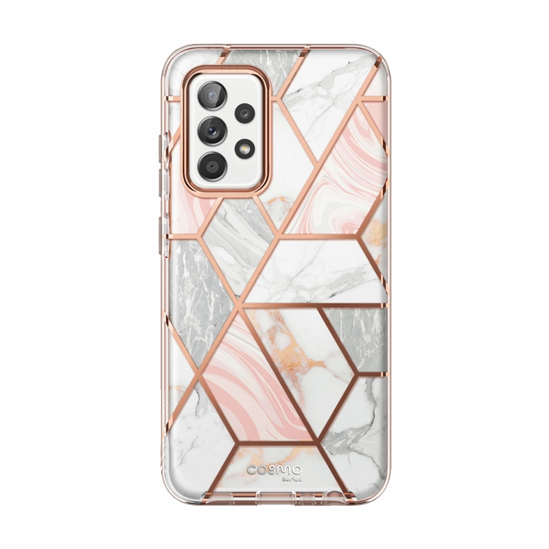 Galaxy A52 Cosmo Case - Marble Pink Anti Scratch Screen Scratch Proof