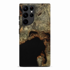 Galaxy S22 Ultra Wood Live Edge Phone Case - Ester (Wood Burl, 773729) Smooth Touch Film Case Friendly