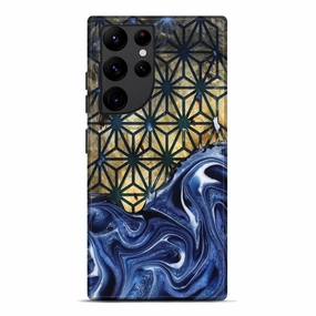 Tempered Screen Protector Galaxy S22 Ultra Wood Live Edge Phone Case - Hyman (Pattern, 781474)