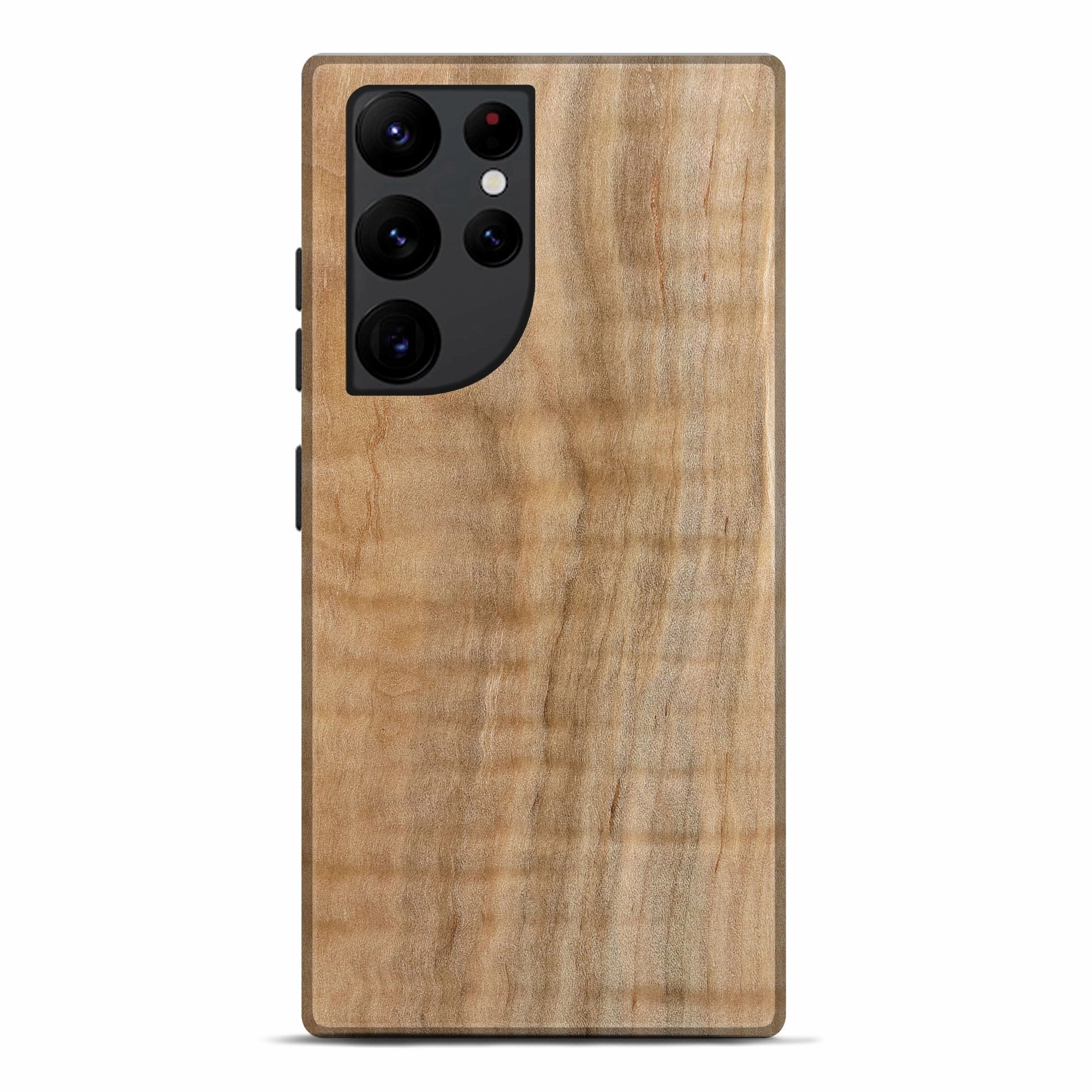 Galaxy S22 Ultra Wood Live Edge Phone Case - Maryjo (Wood Burl, 773971) Ultra Thin Screen Defense