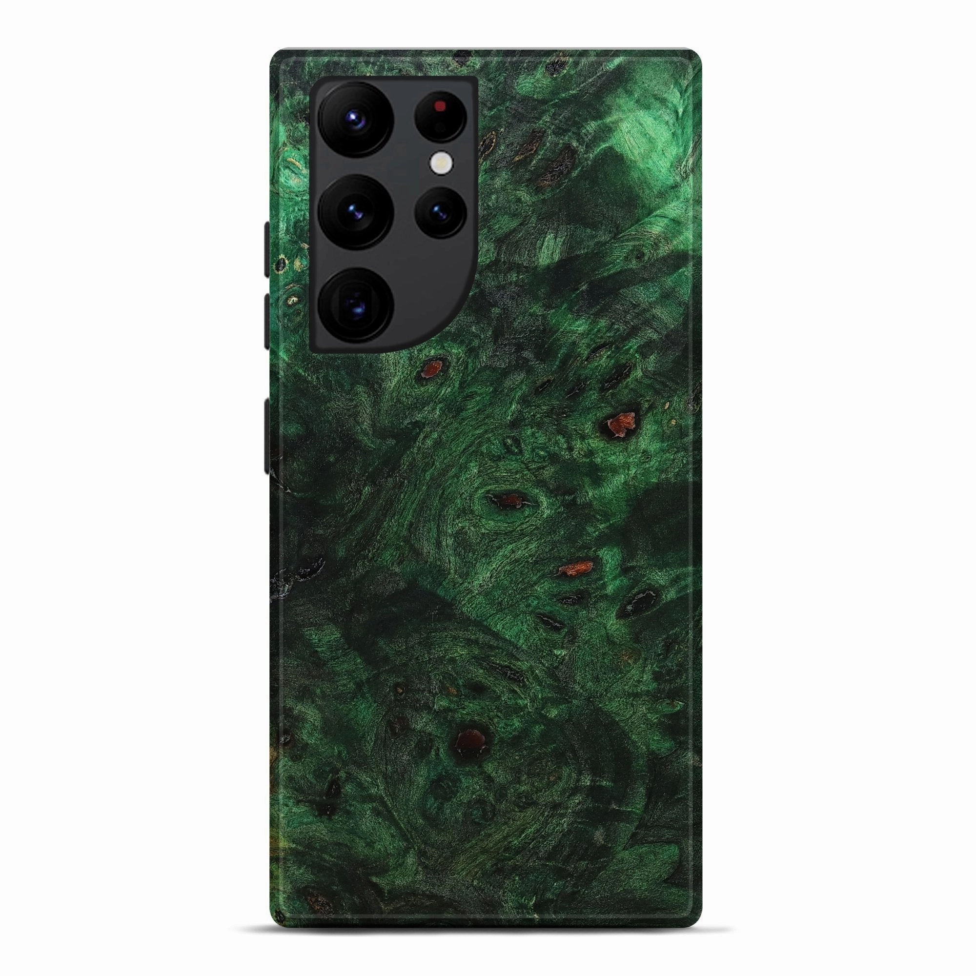 Galaxy S22 Ultra Wood Live Edge Phone Case - Reanna (Wood Burl, 781436) Ultra Clear