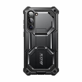 Galaxy S23 Armorbox Case - Black Edge Guard Anti Finger Grease Film