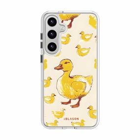 Smooth Touch Anti Finger Oil Galaxy S23 Halo Magsafe Cute Phone Case - Lakeside