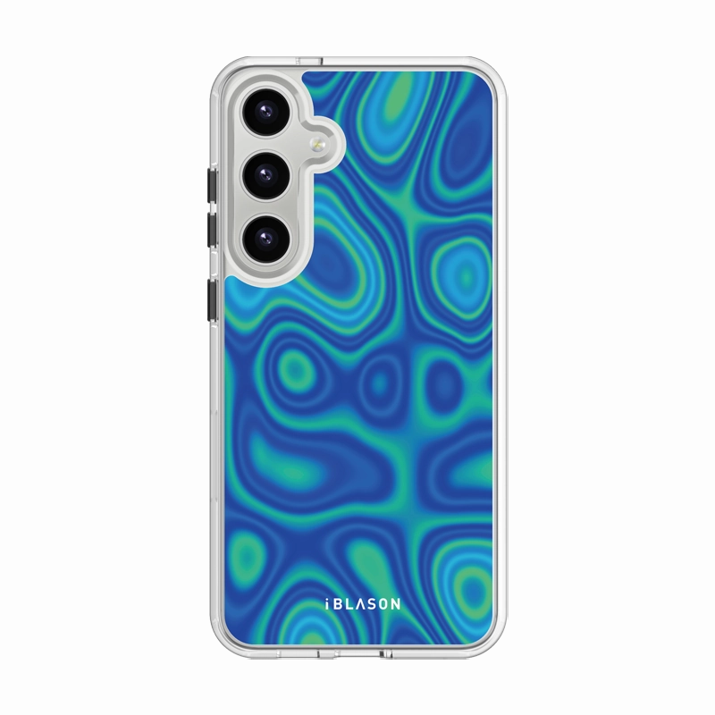 Fingerprint Resistant Galaxy S23 Halo Magsafe Cute Phone Case - Retro Heat