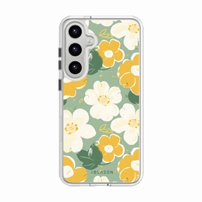 Case Friendly Glass Galaxy S23 Halo Magsafe Cute Phone Case - Spring Blooms