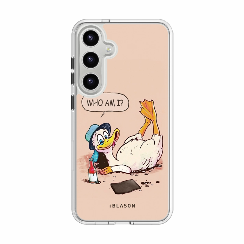 Anti Finger Oil Coating Anti Finger Smudge Galaxy S23 Plus Halo Magsafe Cute Phone Case - Quackin Around