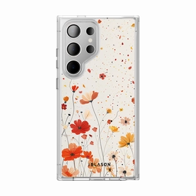 Fingerprint Free Galaxy S23 Ultra Halo Magsafe Cute Phone Case - Spring Fling