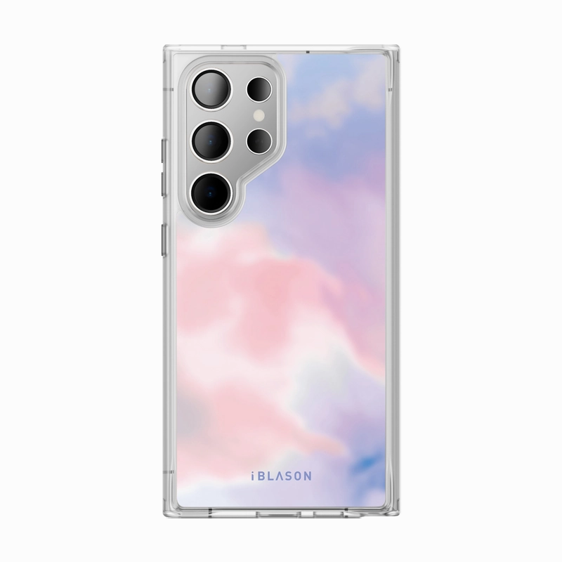 Anti Finger Mark Galaxy S23 Ultra Halo Magsafe Cute Phone Case - Summer Nights