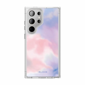 Anti Finger Mark Galaxy S23 Ultra Halo Magsafe Cute Phone Case - Summer Nights