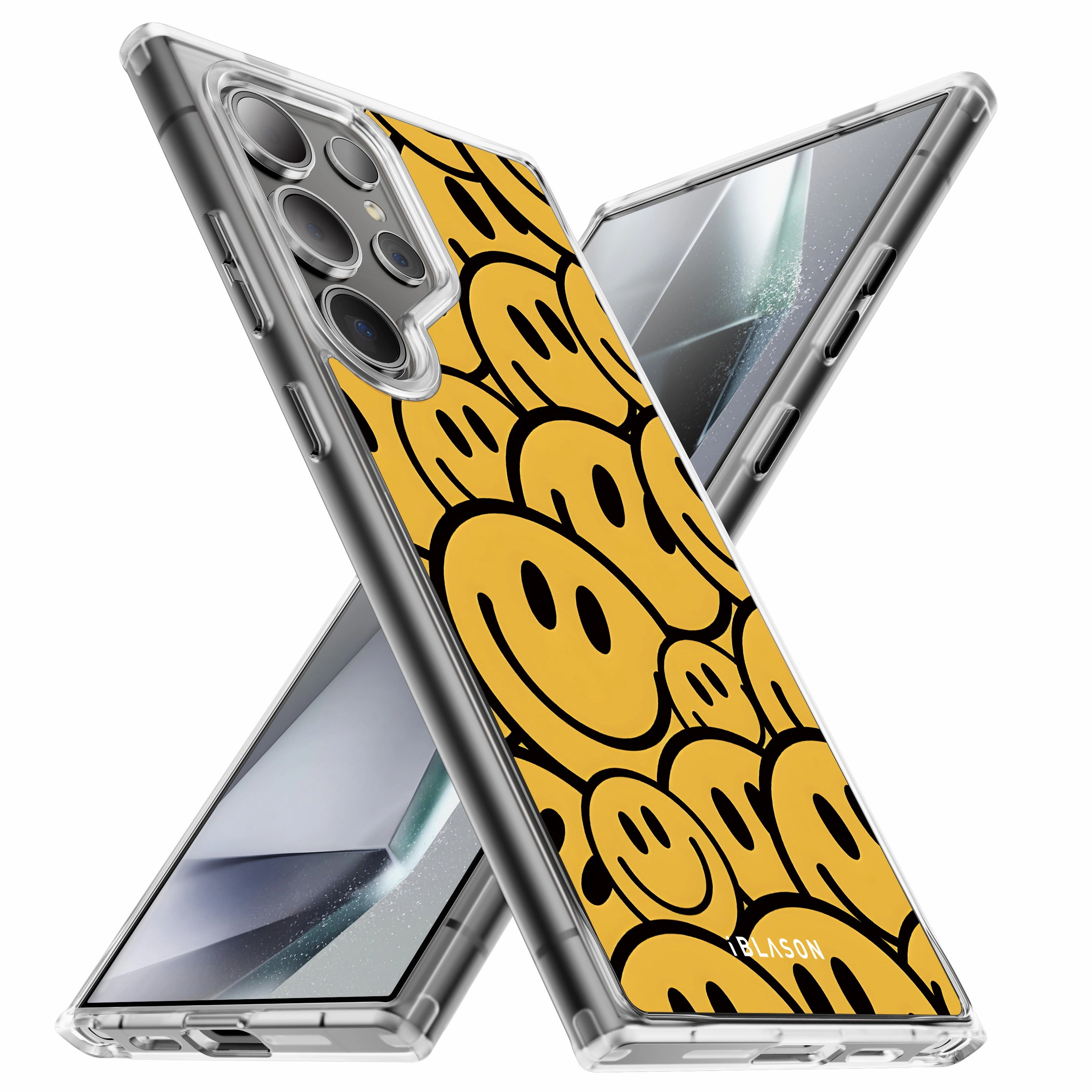 Shock Proof Film Galaxy S23 Ultra Halo Magsafe Cute Phone Case - Summer Smiles