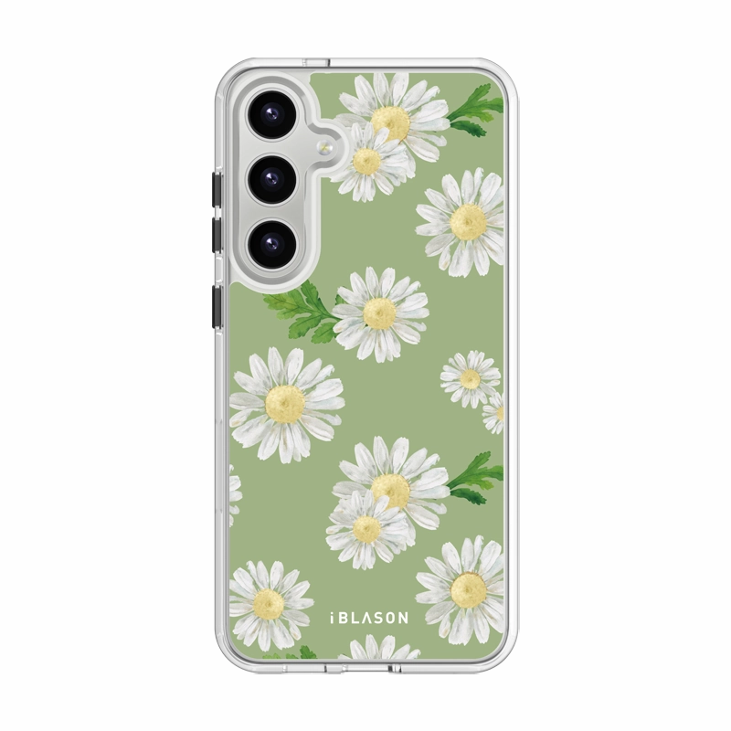 Galaxy S24 Halo Magsafe Cute Phone Case - Blossom Tempered Glass Shock Absorption