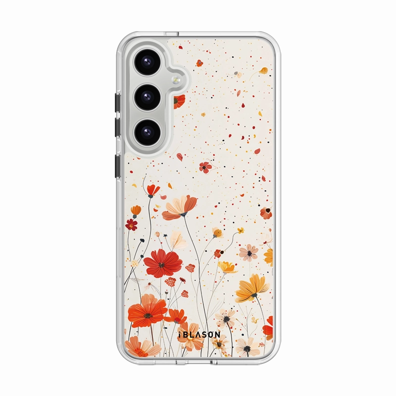 Fingerprint Free Galaxy S24 Halo Magsafe Cute Phone Case - Spring Fling