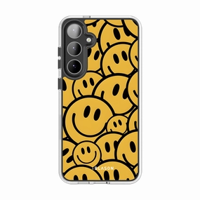 Galaxy S24 Halo Magsafe Cute Phone Case - Summer Smiles Bubble Free Installation