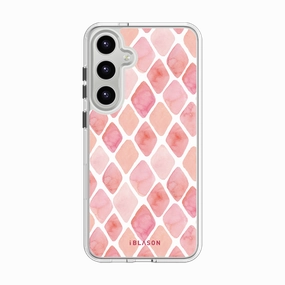 Shatterproof Glass Scratch Proof Glass Galaxy S24 Plus Halo Magsafe Cute Phone Case - Summer Solstice