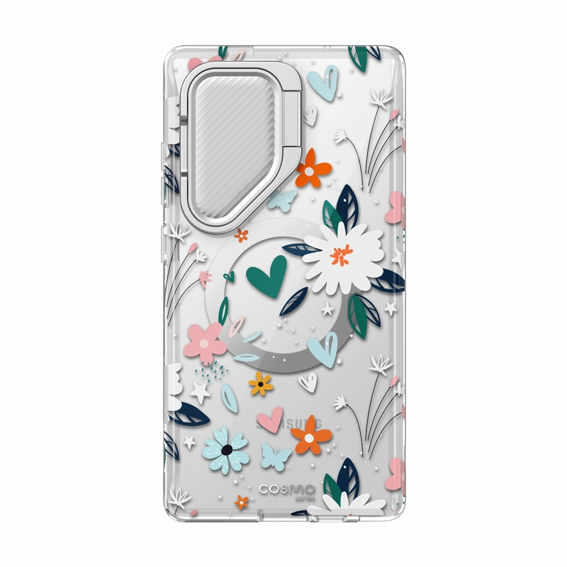 Galaxy S24 Ultra Cosmo Cute Case -Paint Case Friendly Protective Screen