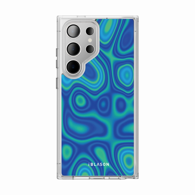 Galaxy S24 Ultra Halo Magsafe Cute Phone Case - Retro Heat Impact Protection