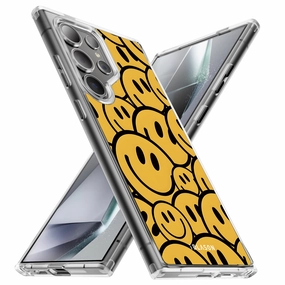 Galaxy S24 Ultra Halo Magsafe Cute Phone Case - Summer Smiles Anti Finger Streak Shockproof