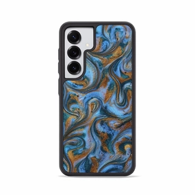 Shock Guard Galaxy S25 Resinart Phone Case - Gerald (Teal & Gold, 780492)