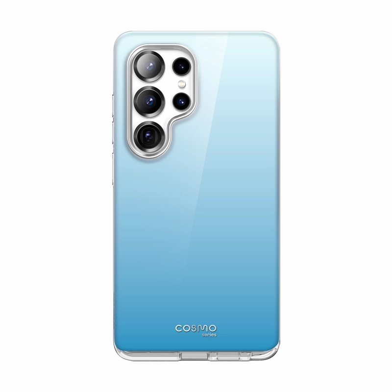 Galaxy S25 Ultra Cosmo Cute Case -Gradient Blue Dustproof Cover
